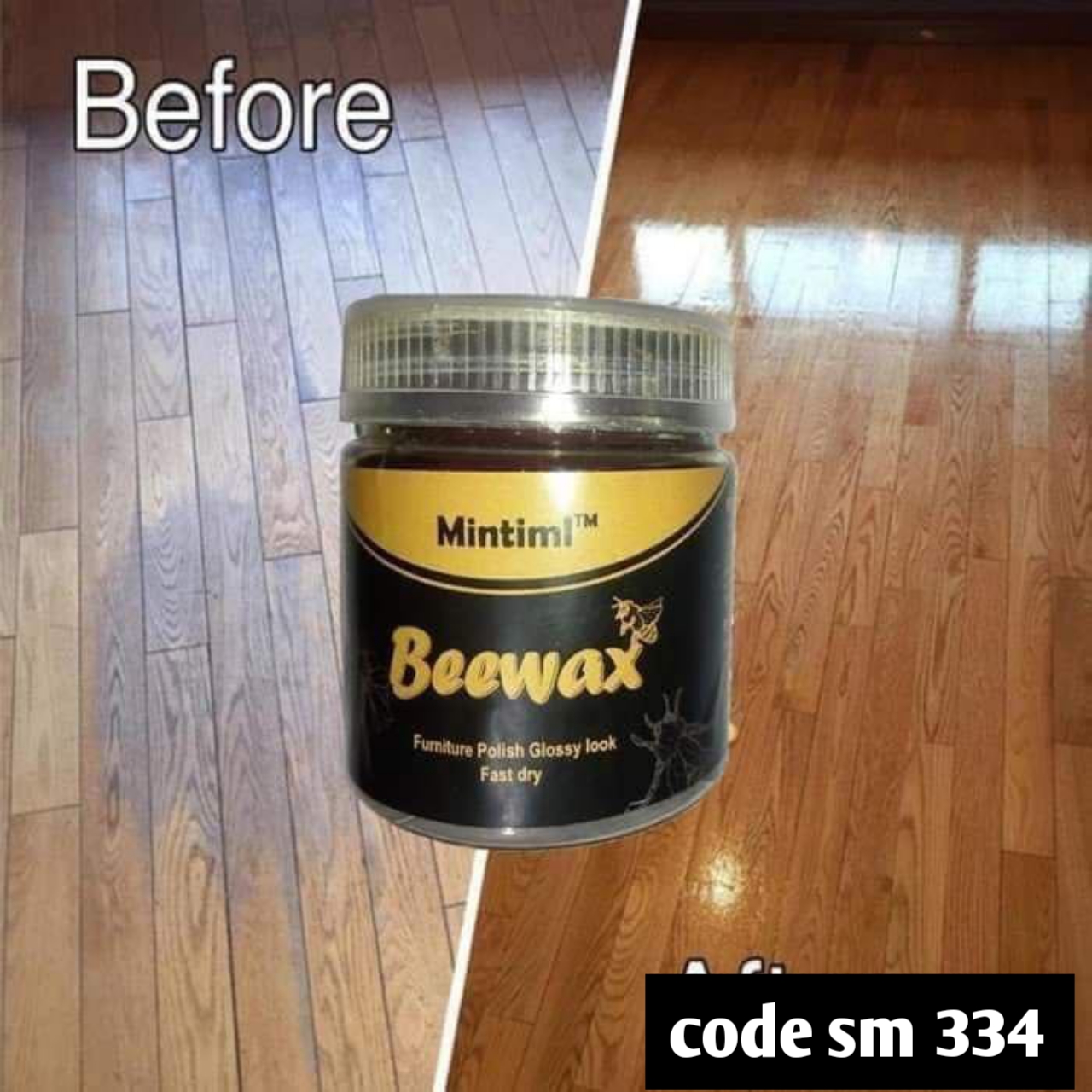 Beewax wood polish