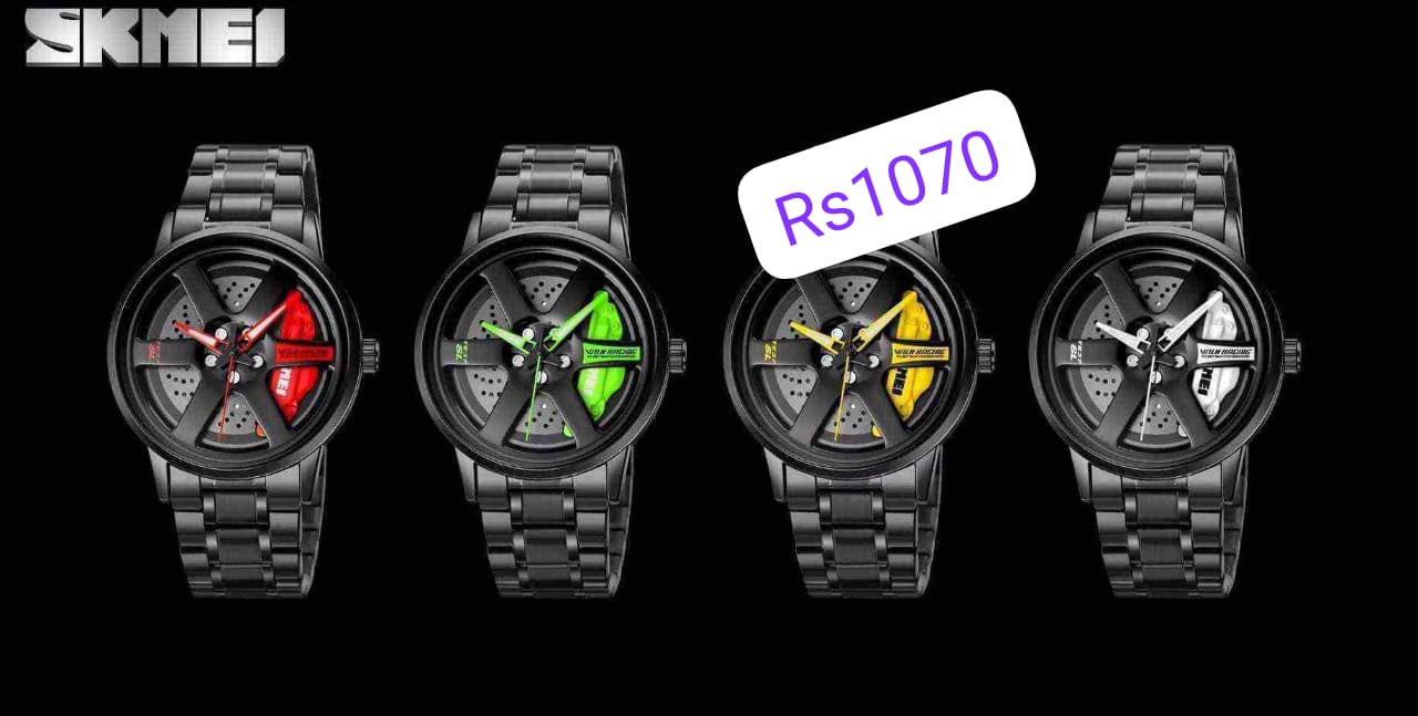 Skami Watch original চরকি ঘড়ি ভেতরে ঘুরবে।