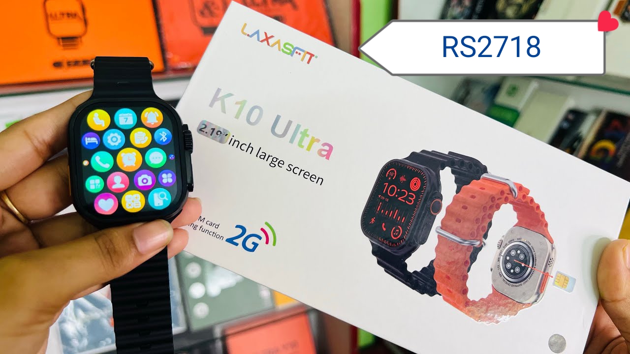 Laxasfit K10 Ultra 2G SIM Supported Smartwatch