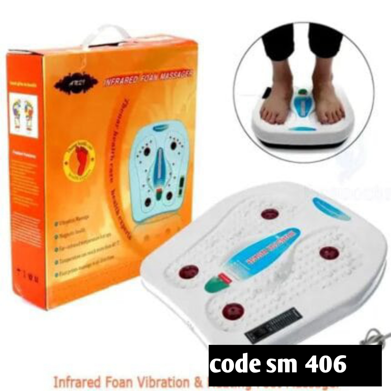 Infrared Foan Vibration & Heating Massager