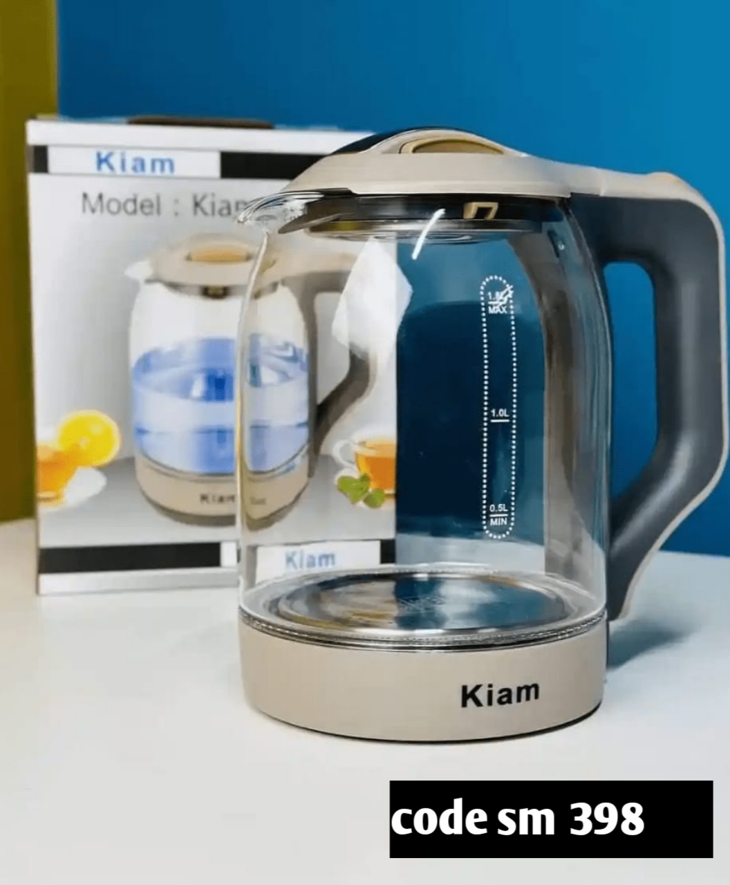 Kiam Electric Kettle BL002 (1.8L)
