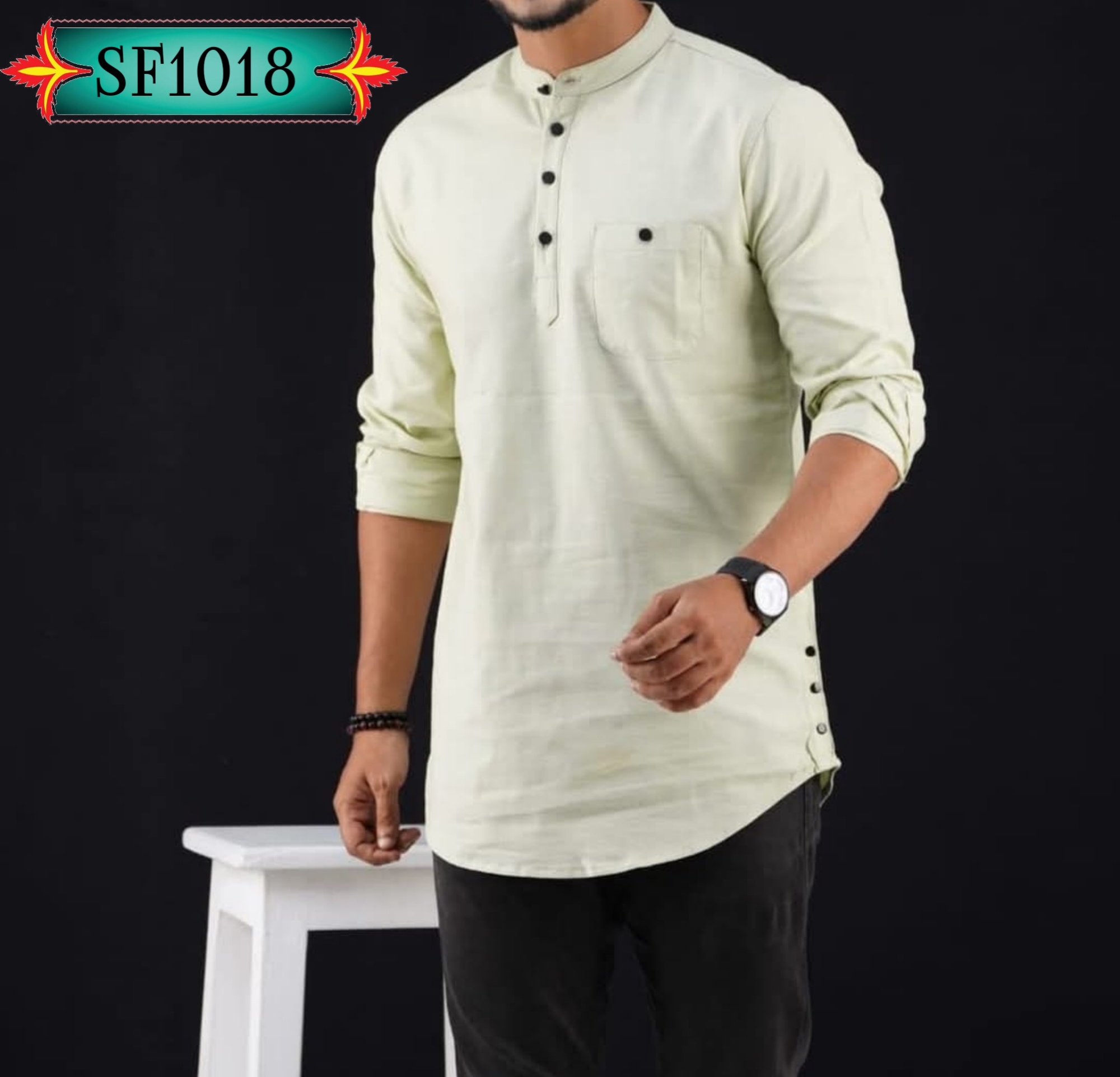 Fabrics cotton full sleeve Katwa