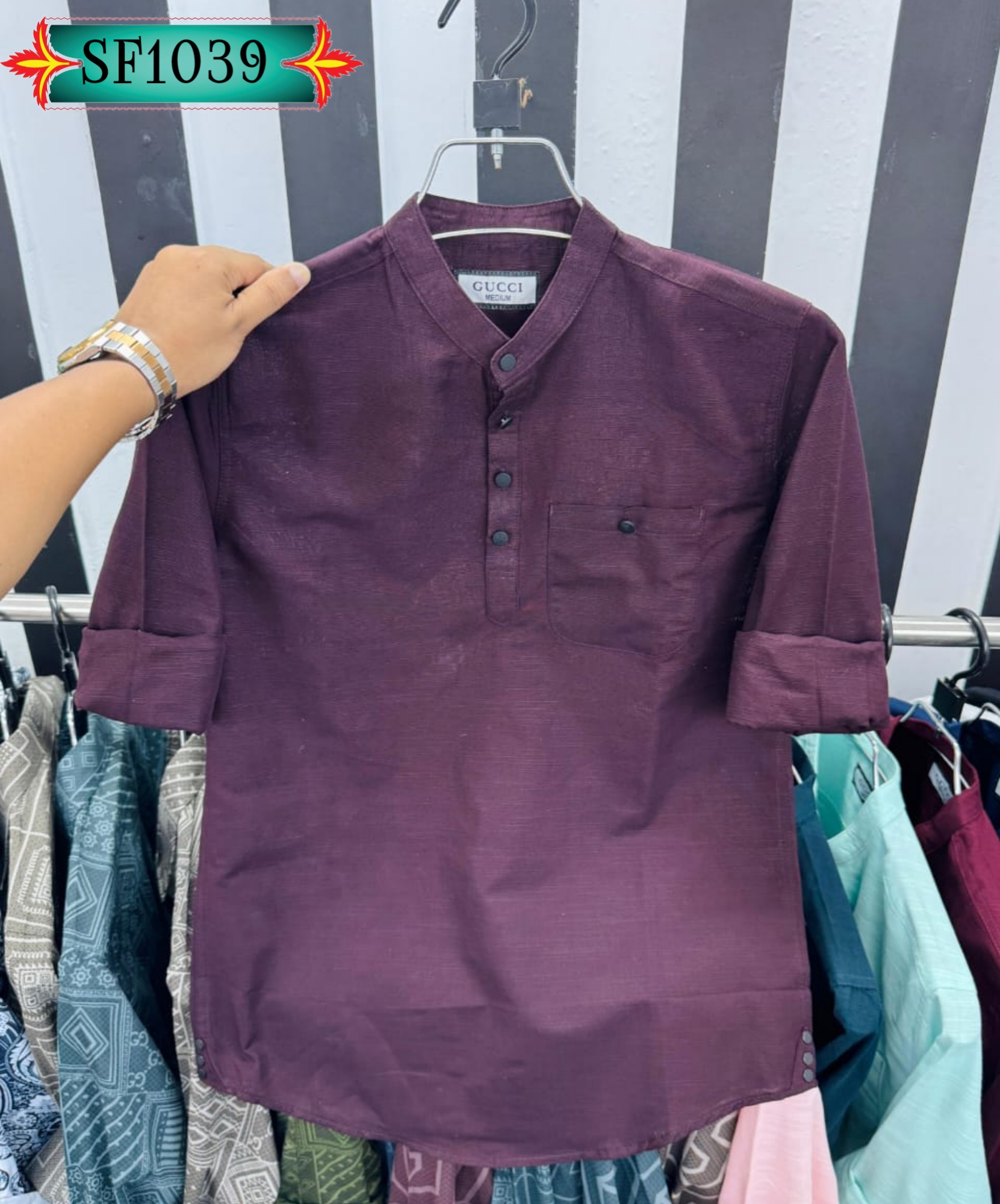 Fabrics cotton full sleeve Katwa