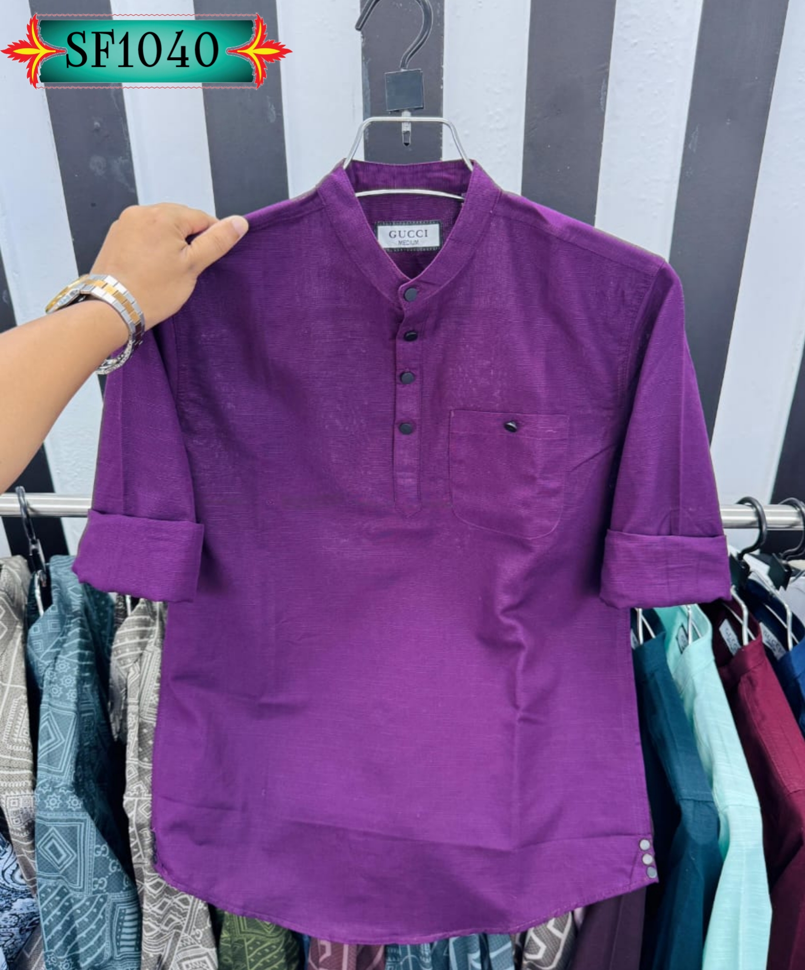 Fabrics cotton full sleeve Katwa