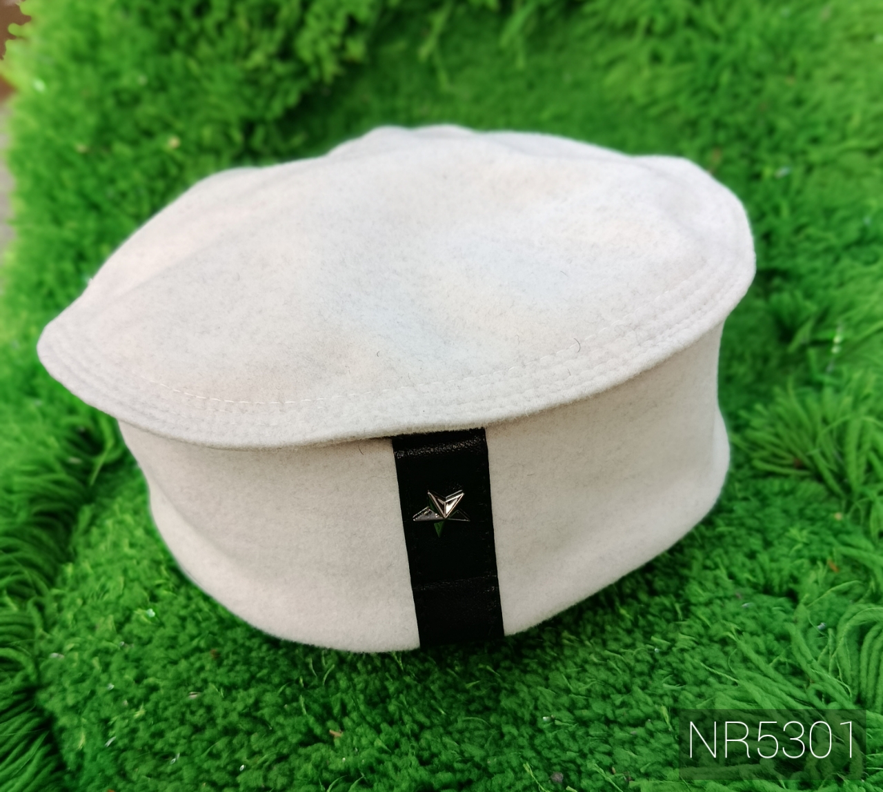 আফগান স্টাইলের টুপি- সাদা