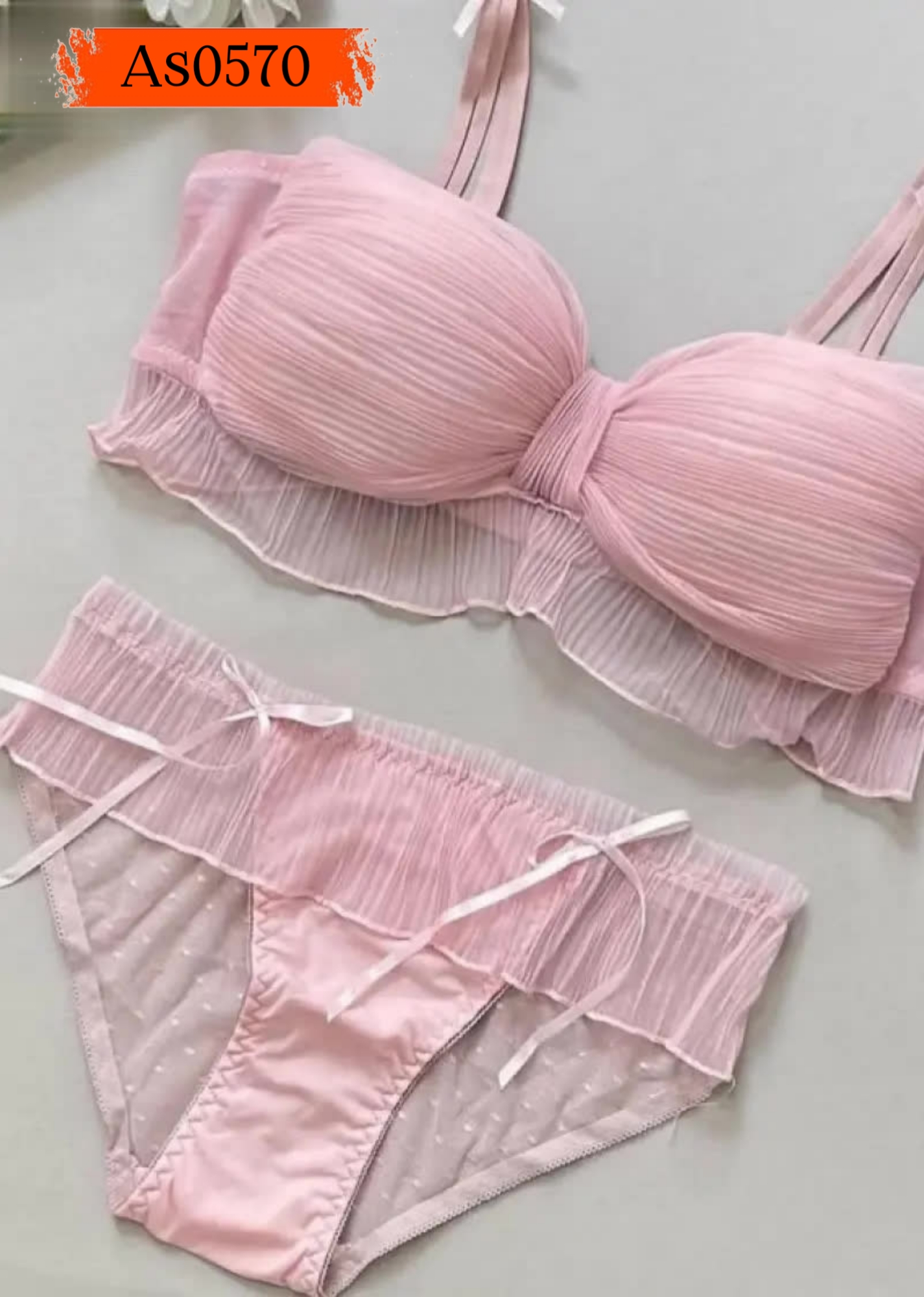 Bras Sexy Mesh Bow Women Underwear Female