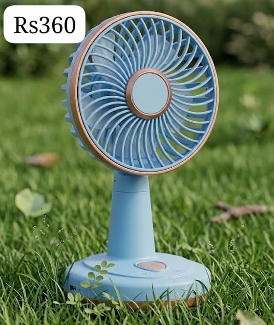 Mini Rechargeable Desk Fan