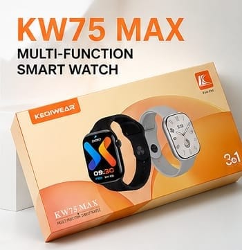 KEQIWEAR KW75 MAX Smart Watch ছেলেদের ঘড়ি