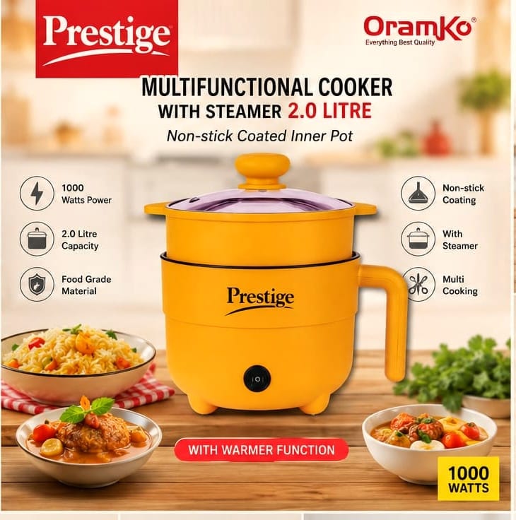 Prestige Multifunctional Cooker With Steamer