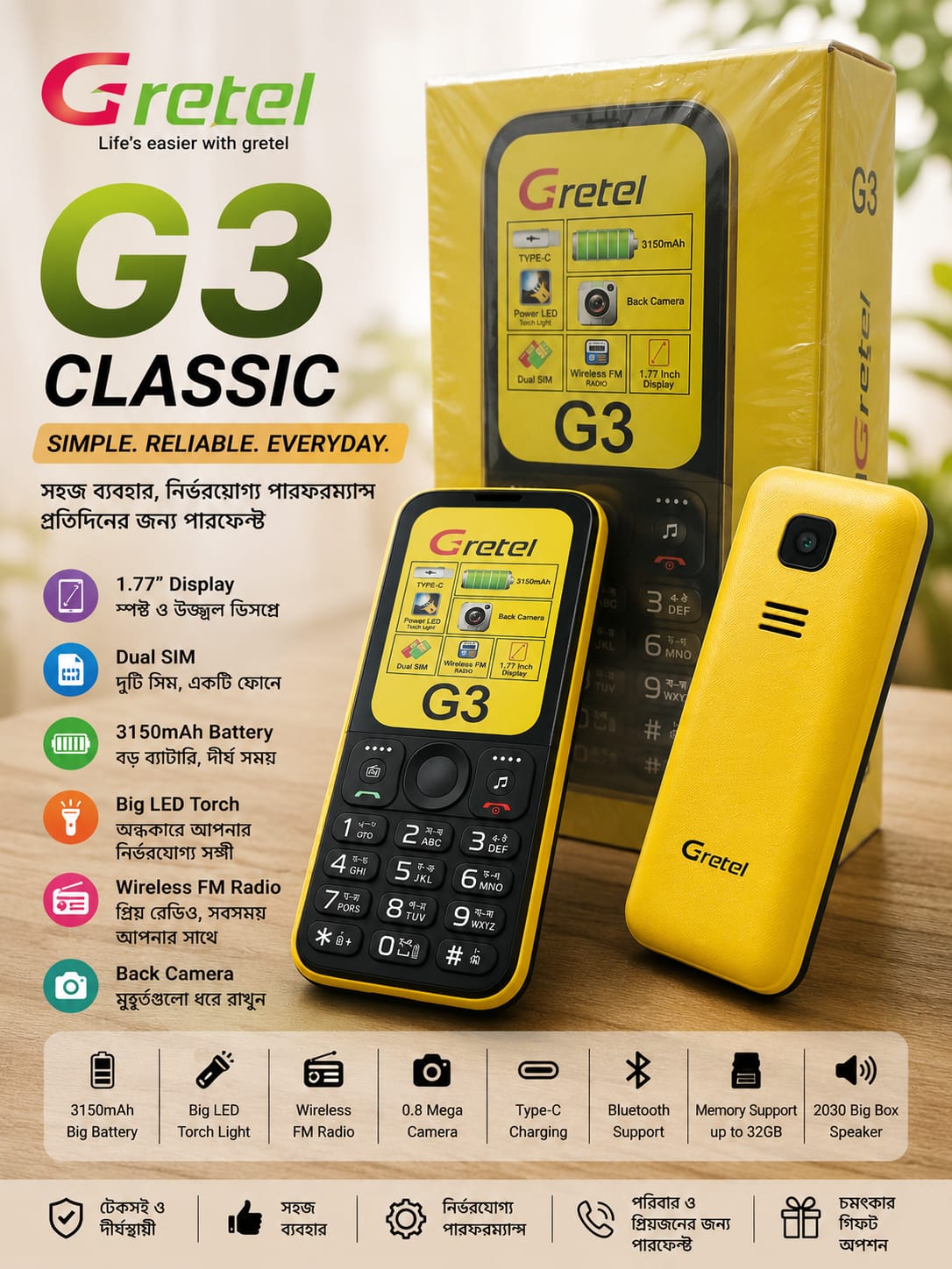Gretel G3 Classic