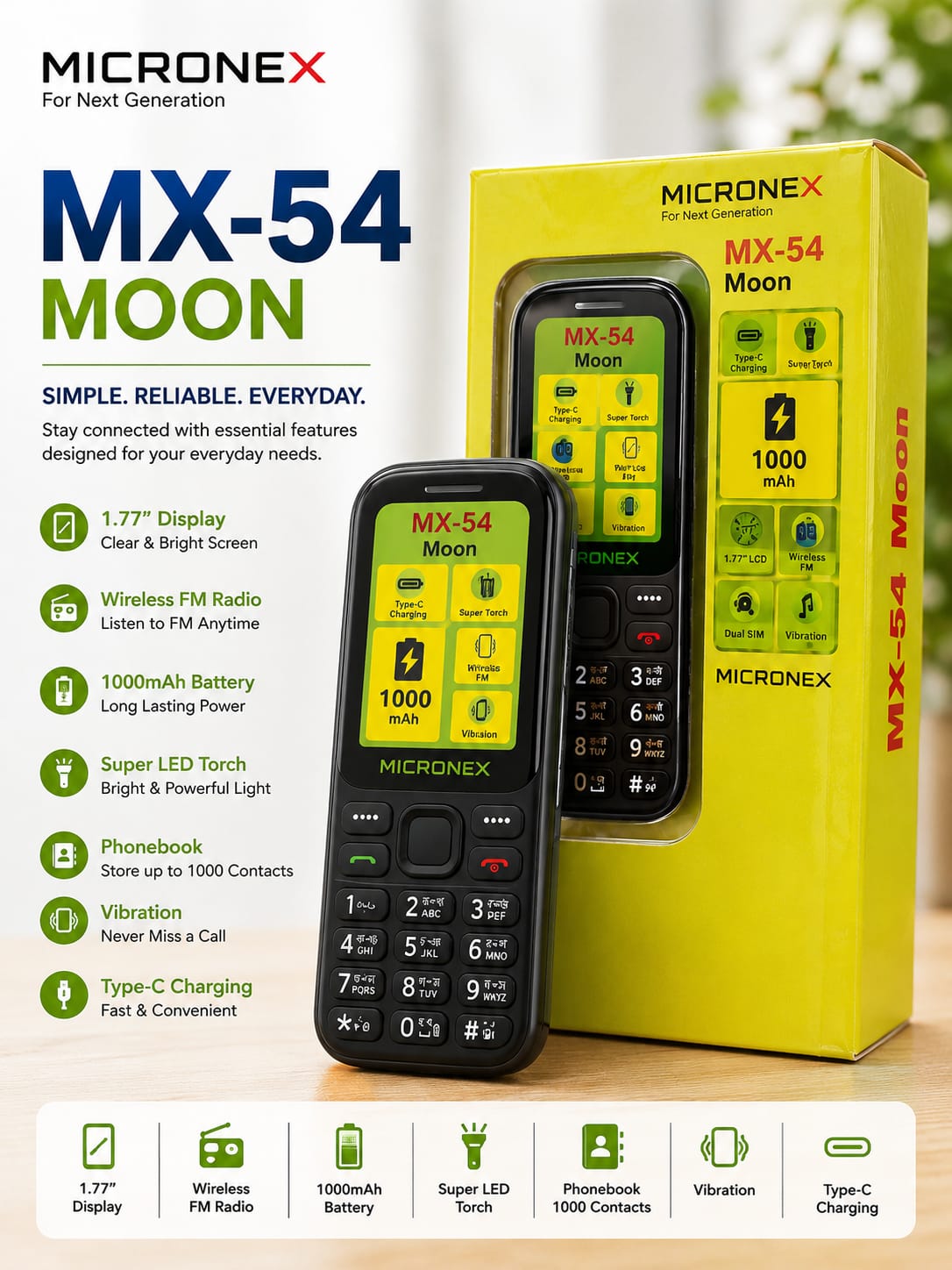MICRONEX MX-54 MOON
