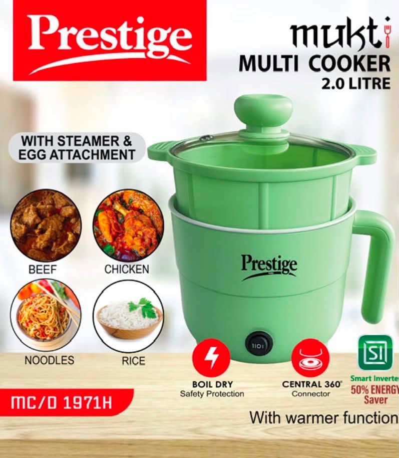 Prestige Mukti Multi Cooker 2.0 Litre